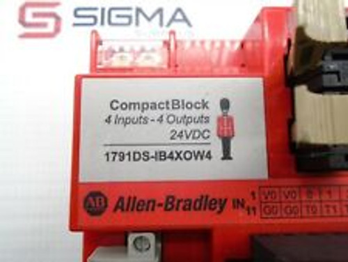 allen bradley 1791ds-ib4xow4 safety input module