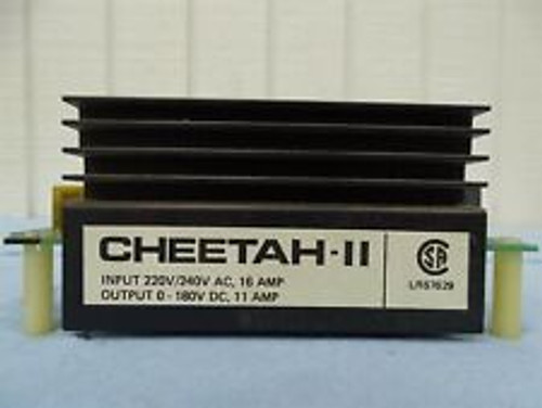 control techniques cheetah-ii dc drive 220/240vac input 0-180vdc output