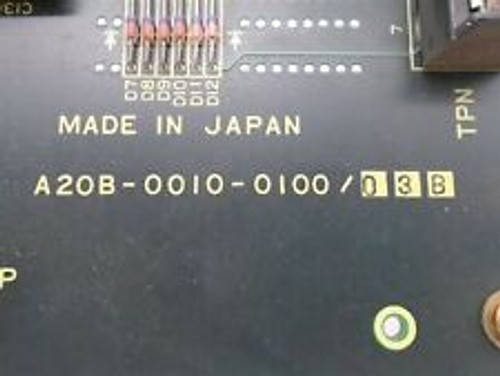 fanuc a20b-0010-0100/03b circuit board