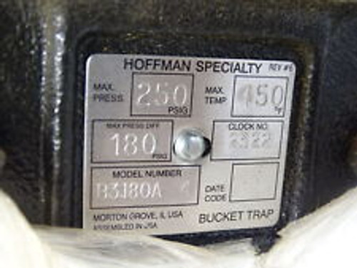 hoffman specialty b3180a-4 bucket trap assembly