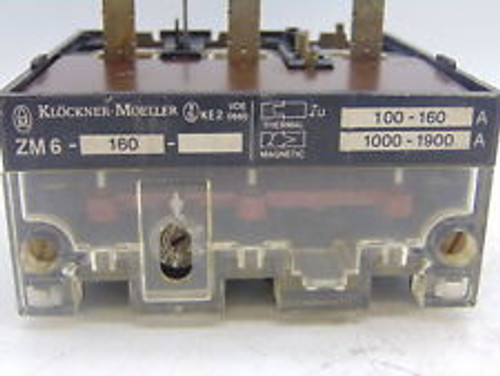 klockner-moeller zm 6-160 circuit breaker