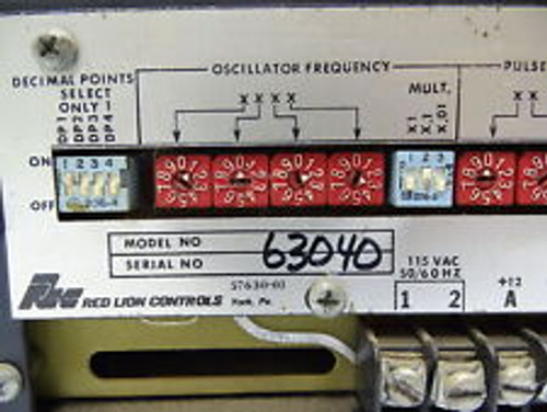 red lion controls 63040 time counter module