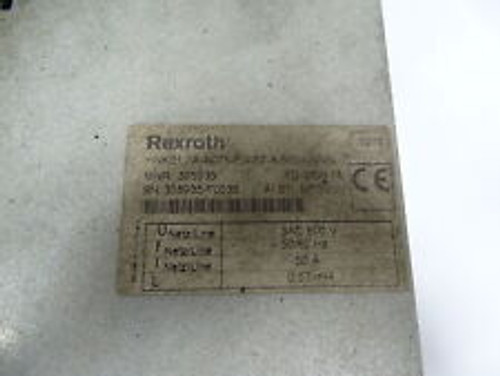 bosch rexroth r911308416 w/ hnk01.1a-a075-e0050-a-500-nnnn drive w/ filter