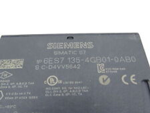 siemens 6es7 135-4gb01-0ab0 electronics module