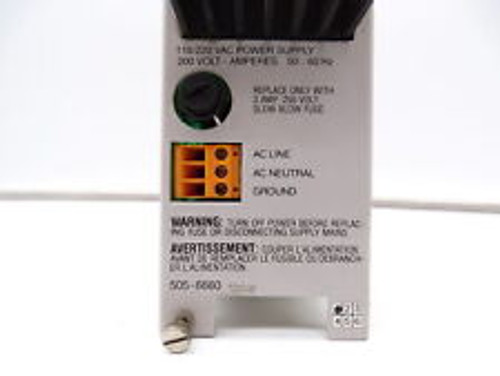 siemens 505-6660 power supply
