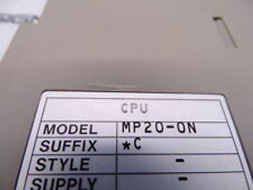 yokogawa mp20-0n processor module