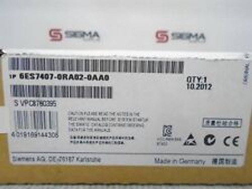 Siemens 6Es7407-0Ra02-0Aa0 Power Supply 20A