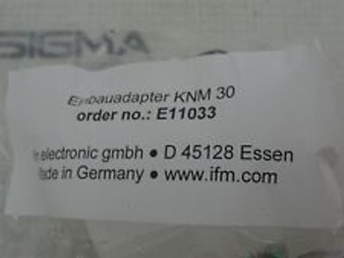 Ifm E11033 Sensor Mounting Adapter