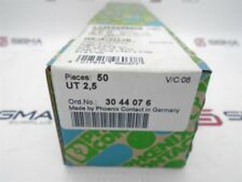 Phoenix Contact Ut 2,5 Terminal Blocks 3044076 *Box Of 50*