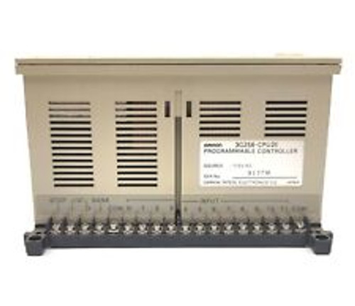 Omron 3G2S6-Cpu25 Sysmac S6 Programmable Controller 12 In, 8 Out, 115Vac