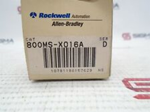 Allen Bradley 800Ms-X016A Square Push Button Series D