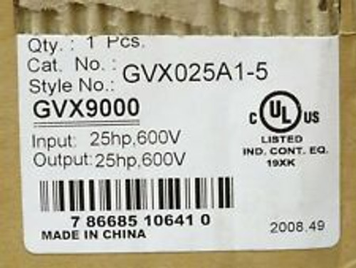 Eaton Gvx025A1-5 Gvx9000 Drive