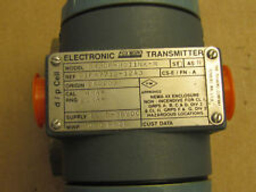 Foxboro Electronic Transmitter 843Dp-M0I1Nk-M