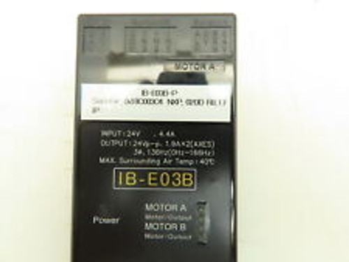 Itoh Denki Ib-E03B Ethernet/Ip 2-Zone Mdr Roller Conveyor Drive Controller 24V