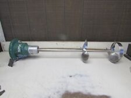 Spx Lightnin Mixer Head, Nettco M15P1, Shaft & Blades, No Motor.