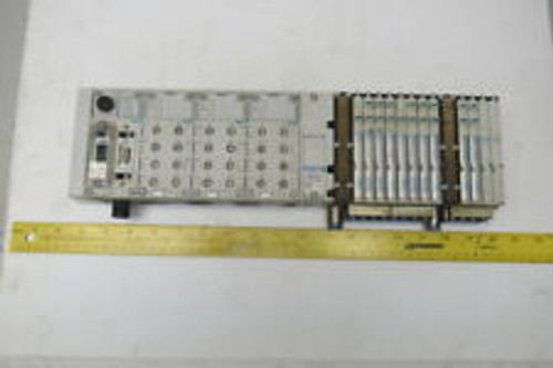 Festo (1) Cpx-Fb13 (3) Cpx-Ab-8-M8 (3) Vmpa1-Fb-Ems-8 Pneumatic Valve Bank