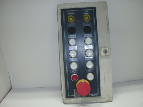 Rittal 40102-102 Switch Control Panel 7-3/4" Od W X 15-5/8" Od H X 5/8" D