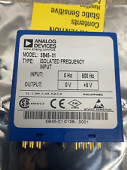 Analog Devices Isolated Frequency Input Module 5B45-01