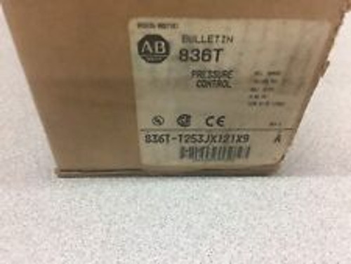 Allen Bradley Pressure Control Switch 836T-T253Jx12X9