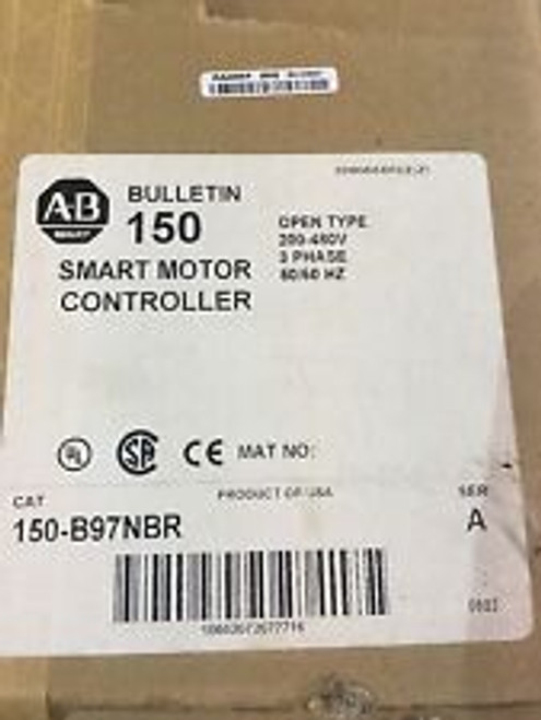 Allen Bradley Smart Motor Controller Softstart 150-B97Nbr Series A
