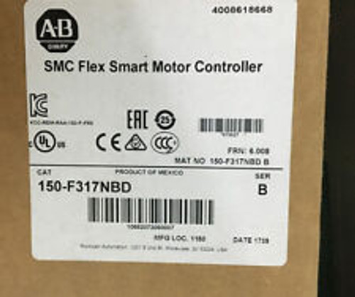 Ab Allen Bradley 150-F317Nbd 150F317Nbd** Ser B Smc Flex Smart Motor Controller
