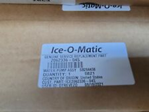 Ice-O-Matic Water Pump Assembly 2062336-04S - Oem,