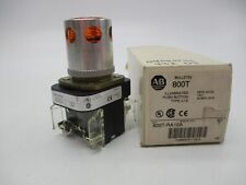 Allen Bradley 800T-Ra10A Ser.T Pushbutton Amber