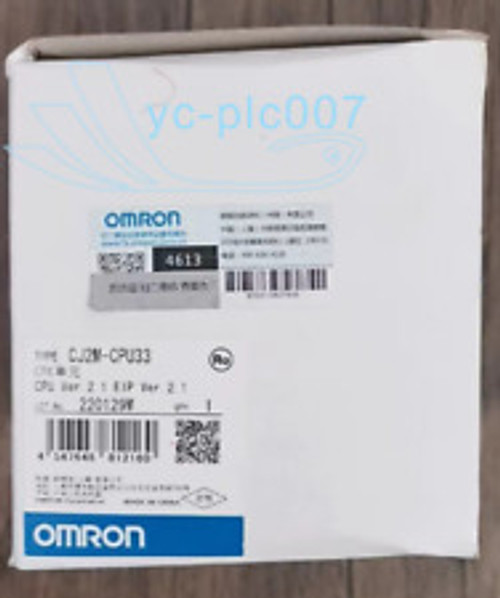 Omron Cpu Unit Cj2M-Cpu33 Plc Cj2Mcpu33 Cpu /