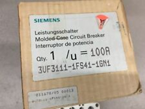 Siemens 100Amp Circuit Breaker 3Vf3111-1Fs41-1Gn1