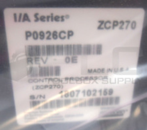 Invensys Foxboro P0926Cp Control Processor Rev-0E