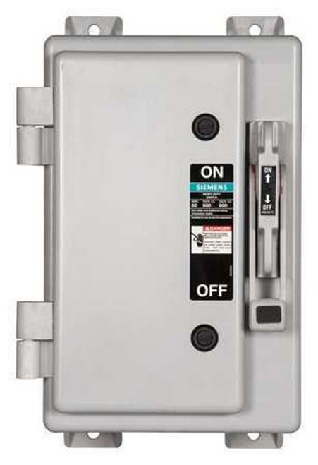 Siemens Hnf362X Nonfusible Single Throw Safety Switch, Heavy Duty, 600V Ac, 3Pst