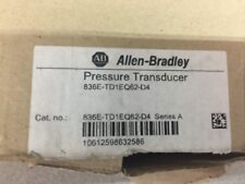 Allen Bradley Pressure Transducer 836E-Td1Eq62-D4