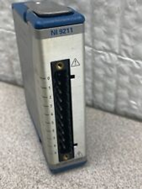 National Instruments 188906D-01 Thermocouple Input Module Ni 9211