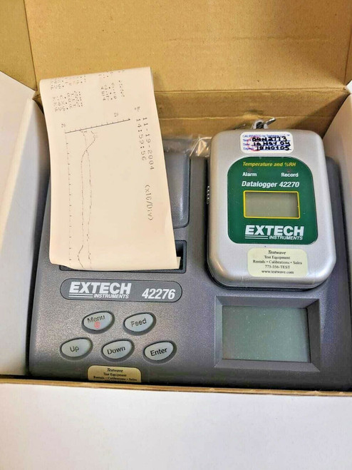 Extech 42270 Temperature & Humidity Datalogger, -40 To 185°F 42276