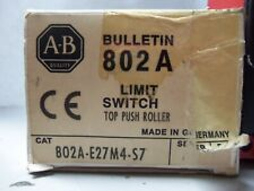 Allen Bradley 802A-E27M4-S7 Limit Switch Series A