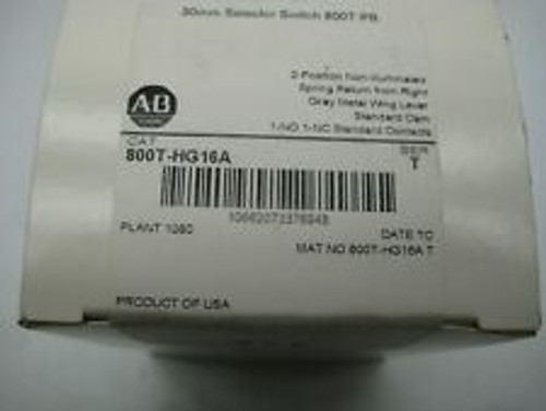Allen Bradley 800T-Hg16A Selector Switch