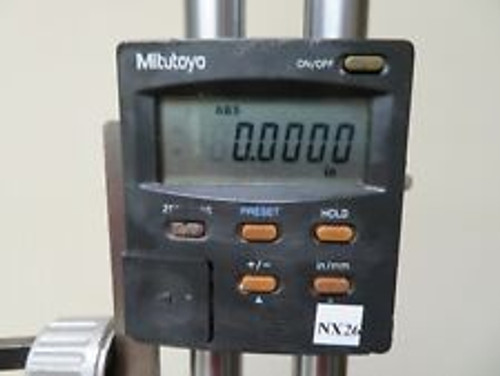 Mitutoyo - Model 192-618 - 0-24"/0-600Mm Dual Column Height Gage - Nx26