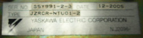 Yaskawa Electric Jzrcr-Ntu01-2 Power Supply