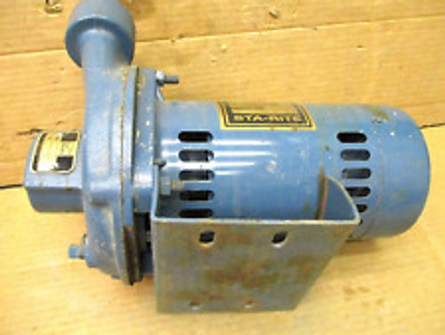 Sta-Rite 3/4 Hp Water Pump Motor Model C48J2Ec11 Volts 115/230 Ph 1 A5139Wvs