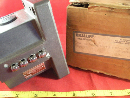 Balluff Bns-519-D04-R12-100-11-Fe Proximity Limit Switch Bns-519-D4 4 Pin