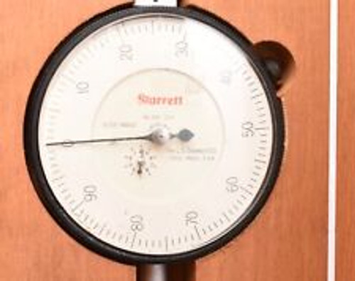 Starrett No.656 Dial Indicator 12In Range (Crystal Is Loose) Ref:1