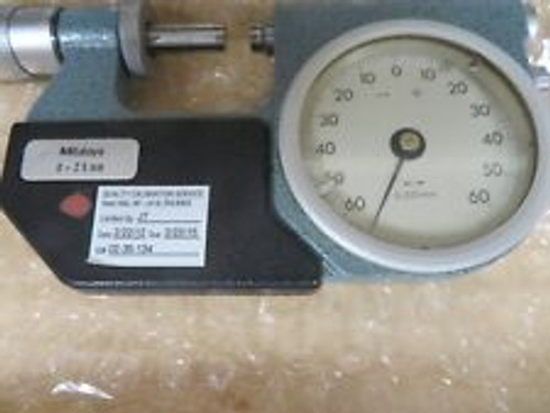 Mitutoyo - Model 510-301 - 0-25/.001Mm Metric Od Indicating Micrometer - Pa27