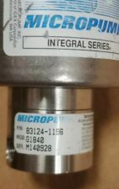 Micropump Pump Head 83124-1196 G1840