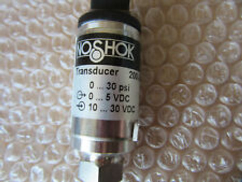 Noshok 200-30-1-2-2-7 Transducer 30 Psi