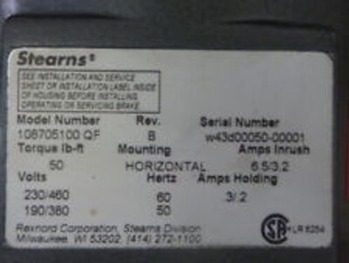 Us Electrical Motors 7.5 Hp Motor 698722