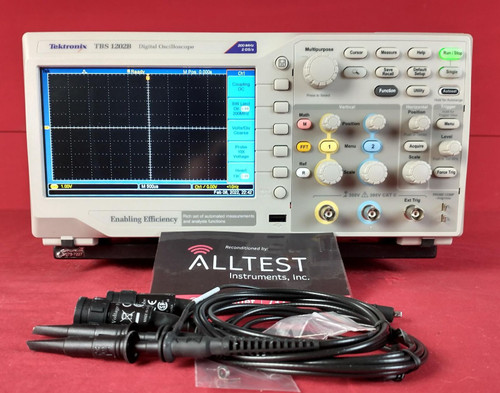 Tektronix Tbs1202B Digital Storage Oscilloscope: 200Mhz,2Gs/S