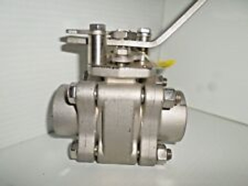 Apollo 86A-205-01 Stainless Ball Valve 1" Weld Socket Cf8M 1500 Cwp 86A