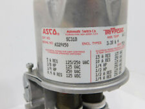 Asco Tripoint Sc31D Pressure Switch