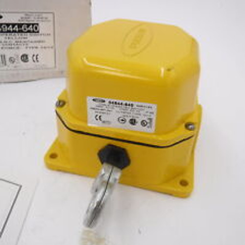 Rees 04944-640 Cable Operated Switch 600Vac 13Vdc Yellow 10# Trip Force Type 12/