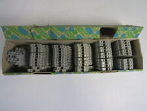 Phoenix Contact Dik1.5-G Terminal Block - Grey Lot Of 54